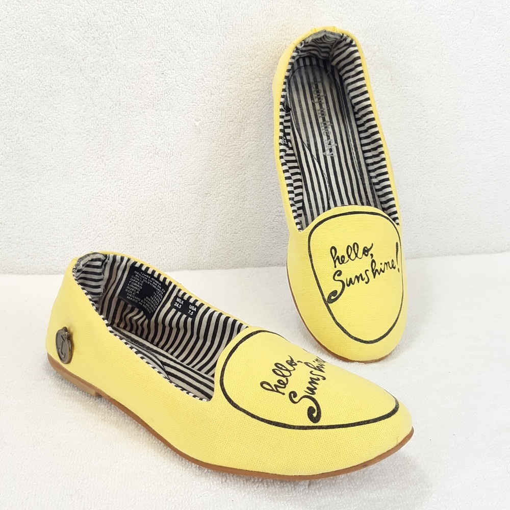 LOLY IN THE SKY  "SONIA" HELLO SUN SHINE Flat Shoes - Picture 16 of 16